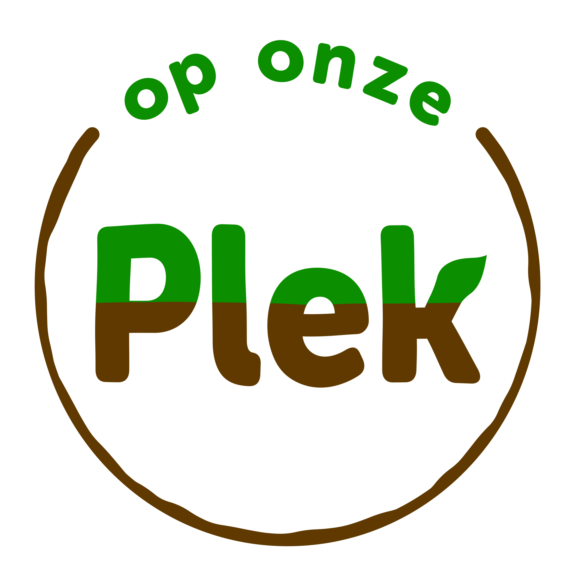 Begin van onze website